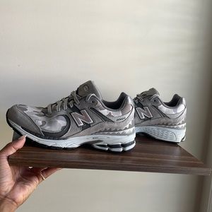 NEW BALANCE X BAPE 2002R Grey shoes